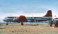 OY-FAJ at Cape Dyer, Canada