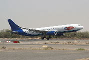 OY-VKF at Sharjah, United Arab Emirates