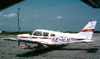 OY-BSK at Aalborg (EKYT)