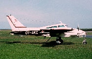 OY-AKC at Aalborg (EKYT)