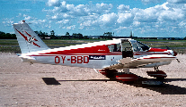 OY-BBD at Roskilde (EKRK)