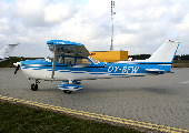 OY-BFW at Aalborg (EKYT)