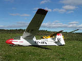 OY-XFH at Lønstrup