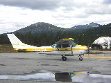 OY-EHL at Bjorli,  Norway (ENLB)