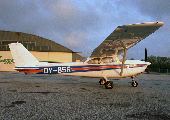 OY-BSR at Aalborg (EKYT)