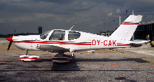 OY-CAK at Aalborg (EKYT)
