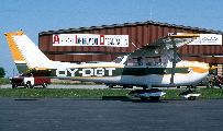 OY-DGT at Copenhagen-Roskilde (EKRK)