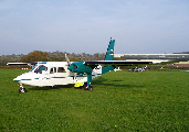 OY-CKS at Bembridge, Isle of Wight