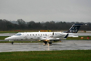 OY-LJJ at Manchester (EGCC), UK