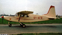 OY-AFR at Hannover (EDVV), Germany