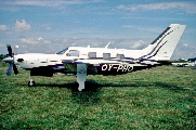 OY-PHO at Wycombe Air Park, UK (EGTB)