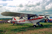 OY-AJS at Leicester, UK (EGBG)