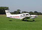 OY-DLR at Old Buckenham, UK (EGSV)