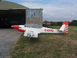 OY-XKC at Lee-on-Solent, UK (EGEGHF)