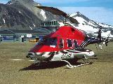 OY-HIB at Kulusuk, Greenland (BGKK)