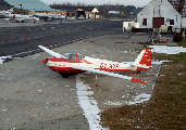 OY-XYP at Aalborg (EKYT)