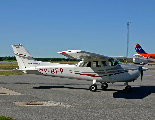 OY-BFP at Aalborg (EKYT)