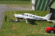 OY-PHM at Aalborg (EKYT)