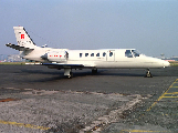 OY-CYV at Manchester (EGCC), UK