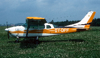 OY-DPF at Viborg (EKVB)