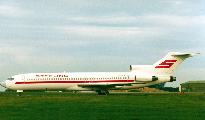 OY-SCA at London-Stansted, UK (EGSS)