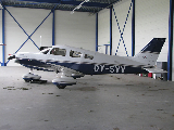 OY-SVV at Lelystad (EHLE)