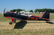 OY-DFB at Kemble (EGBP), UK