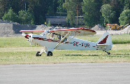 OY-CKB at Barkaby, Sweden (ESKB)