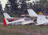 OY-DXW at Arnborg (EKAB)