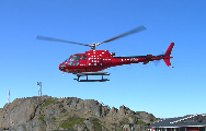 OY-HGA at Prins Christian Sund, Greenlan